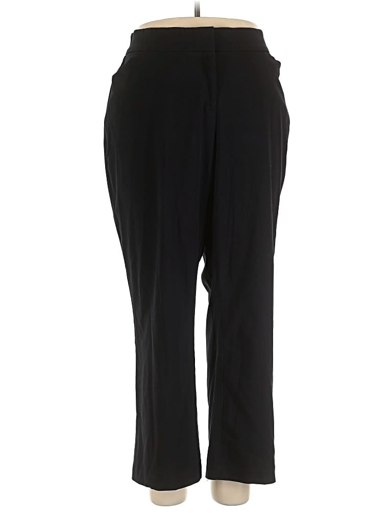 Pre-owned Croft & Barrow Dress Pants In Black