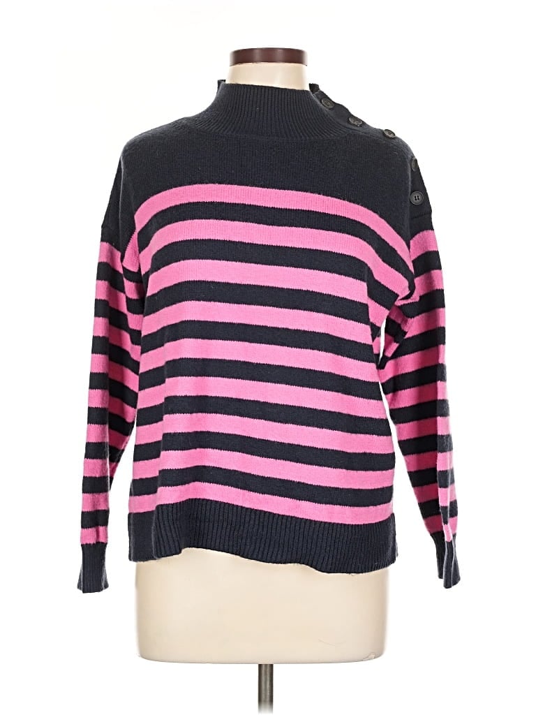 Pre-owned Ann Taylor Loft Pullover Sweater In Pink