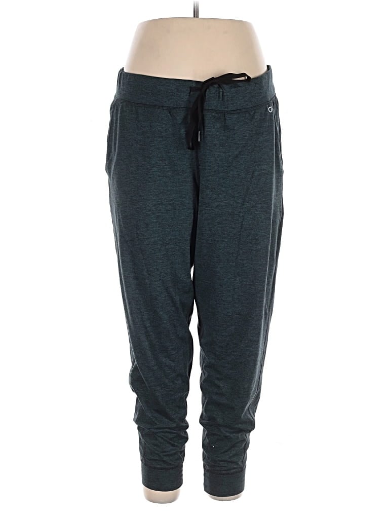 Pre-owned Gap Fit Sweatpants In Blue