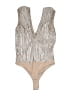 Willow & Clay 100% Polyester Tan Pink Bodysuit Size XS - photo 2
