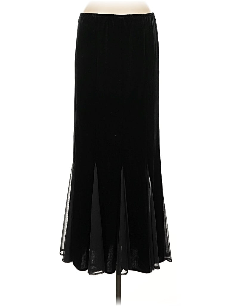 Pre-owned Msk Formal Skirt In Black