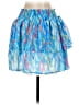 Mary Square 100% Polyester Tie-dye Blue Casual Skirt Size XS - photo 2