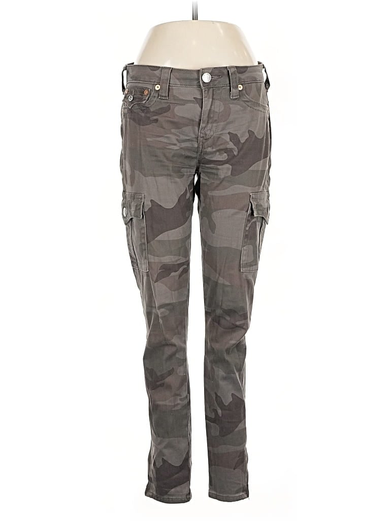 Pre-owned True Religion Casual Pants In Gray