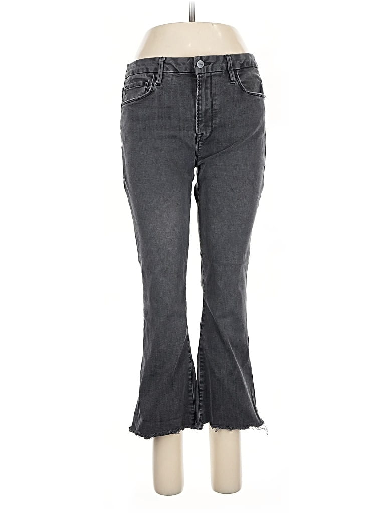 Pre-owned Frame Jeans In Gray