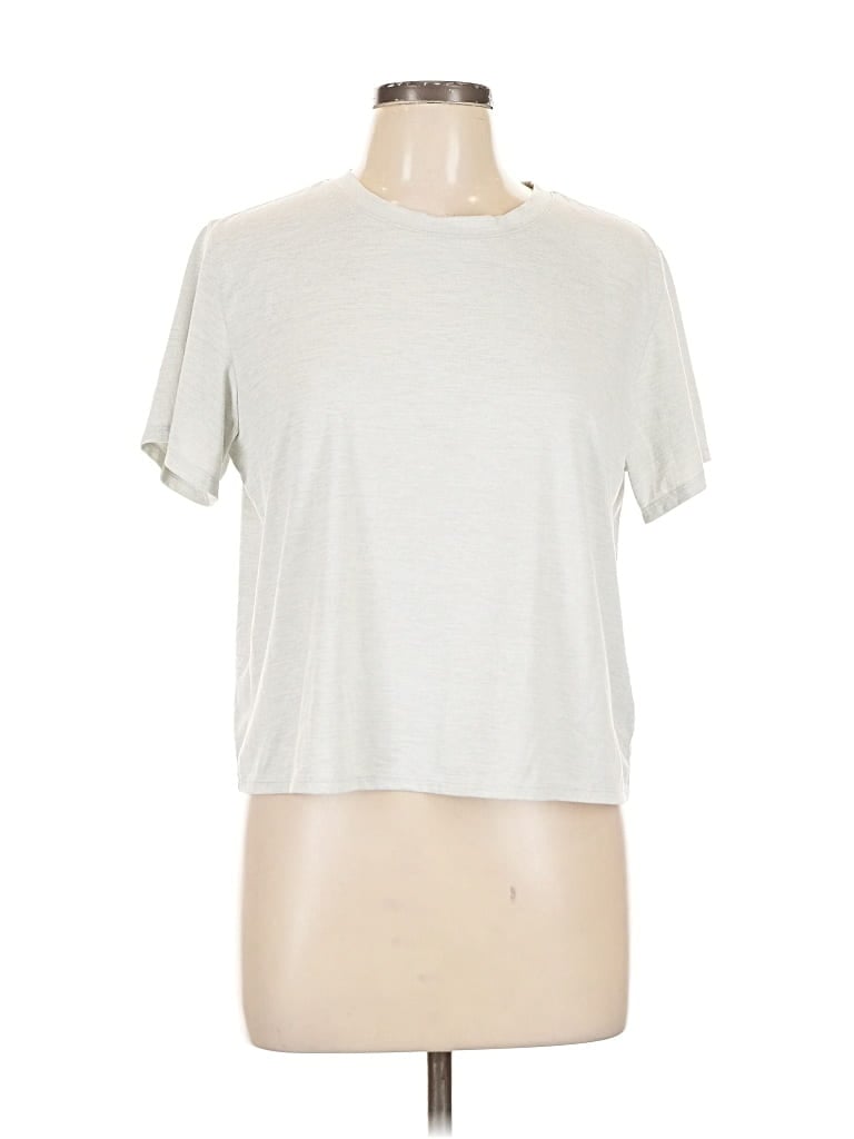 Pre-owned Puma Short Sleeve T-shirt In Silver