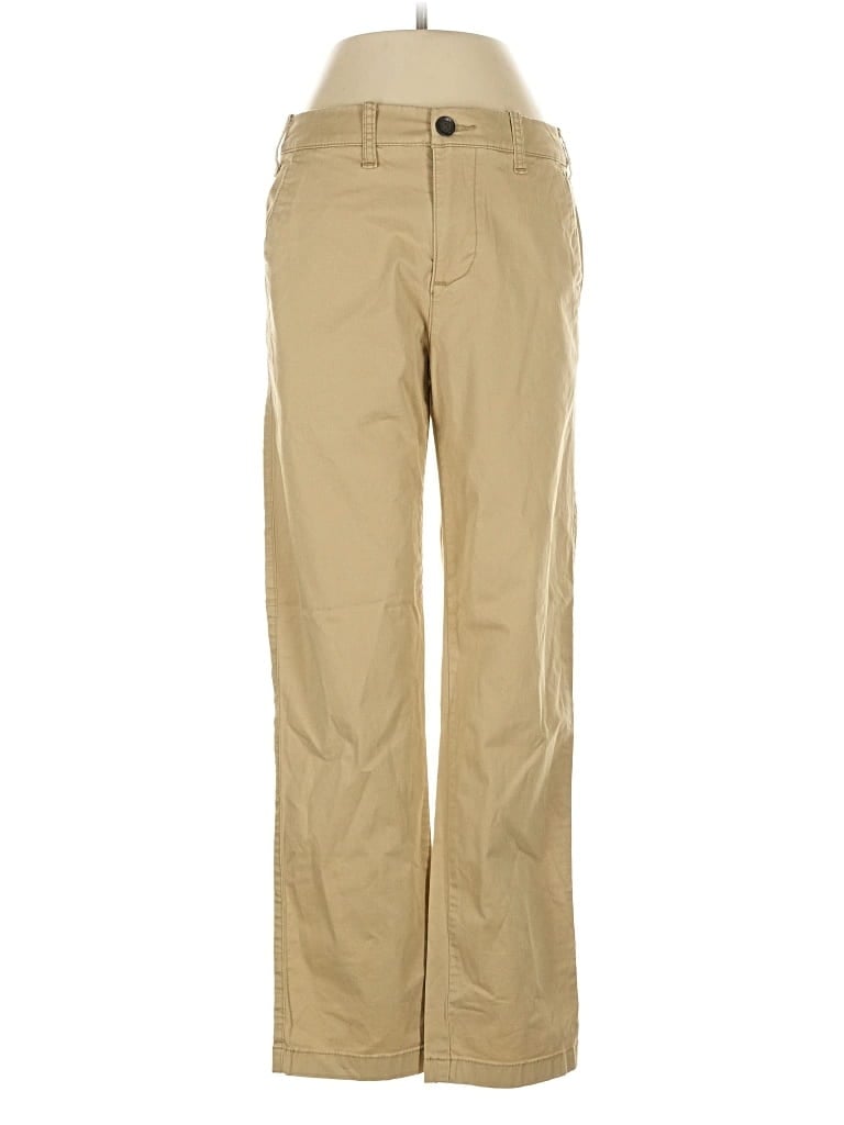 Pre-owned Hollister Khaki Pant In Brown