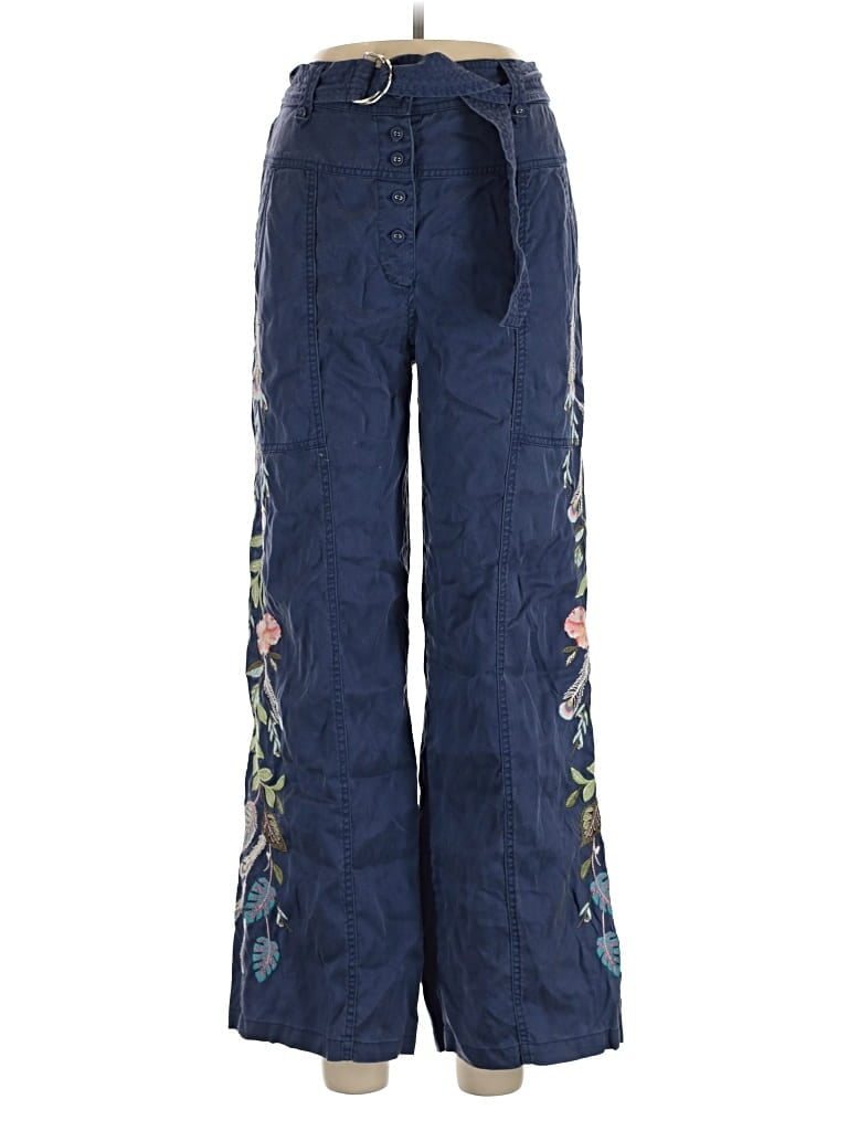 Pre-owned Johnny Was Casual Pants In Blue