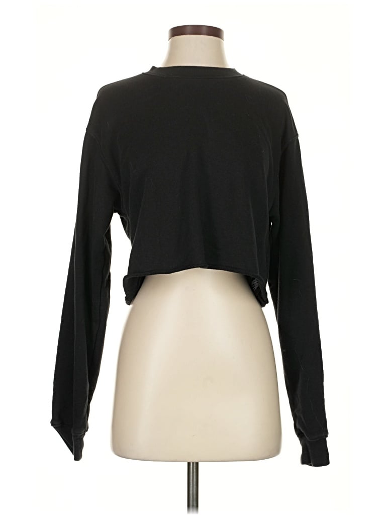 Pre-owned Tna Cardigan Sweater In Black