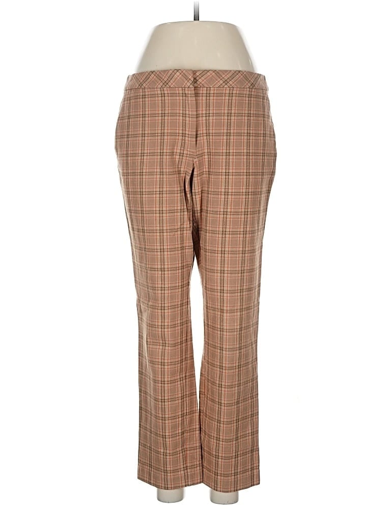 Pre-owned Jjill Casual Pants In Brown