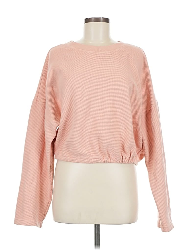 Pre-owned Fabletics Sweatshirt In Pink