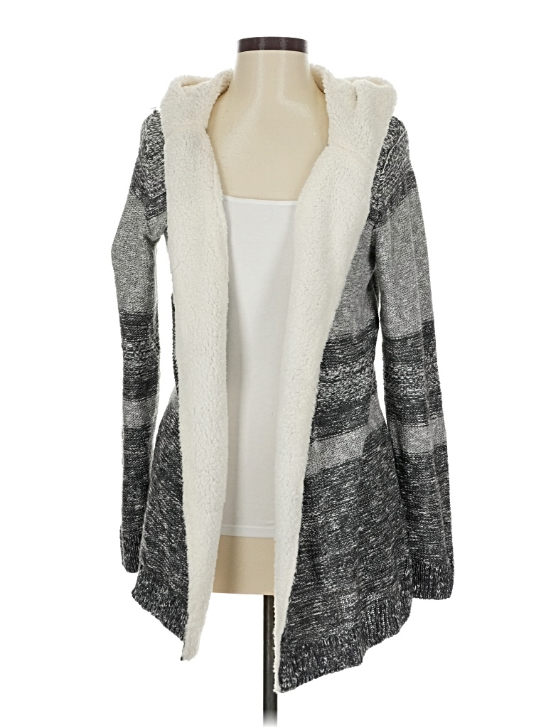 Pre-owned Lety & Me Coat In Gray