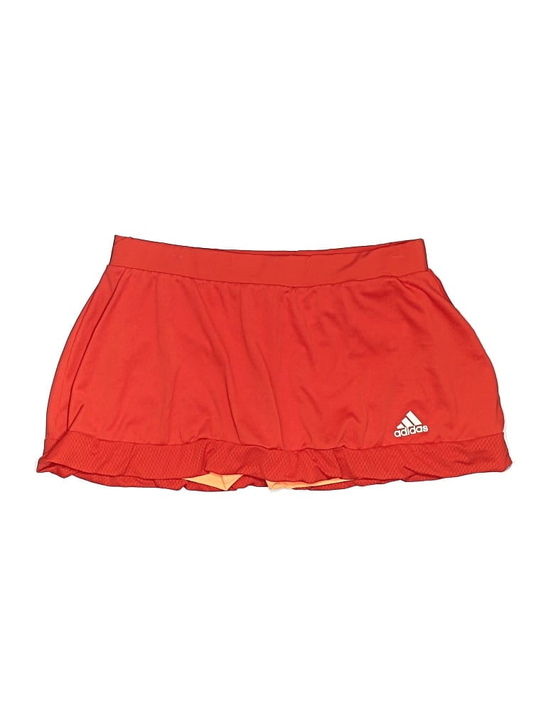 Pre-owned Adidas Originals Active Skort In Red