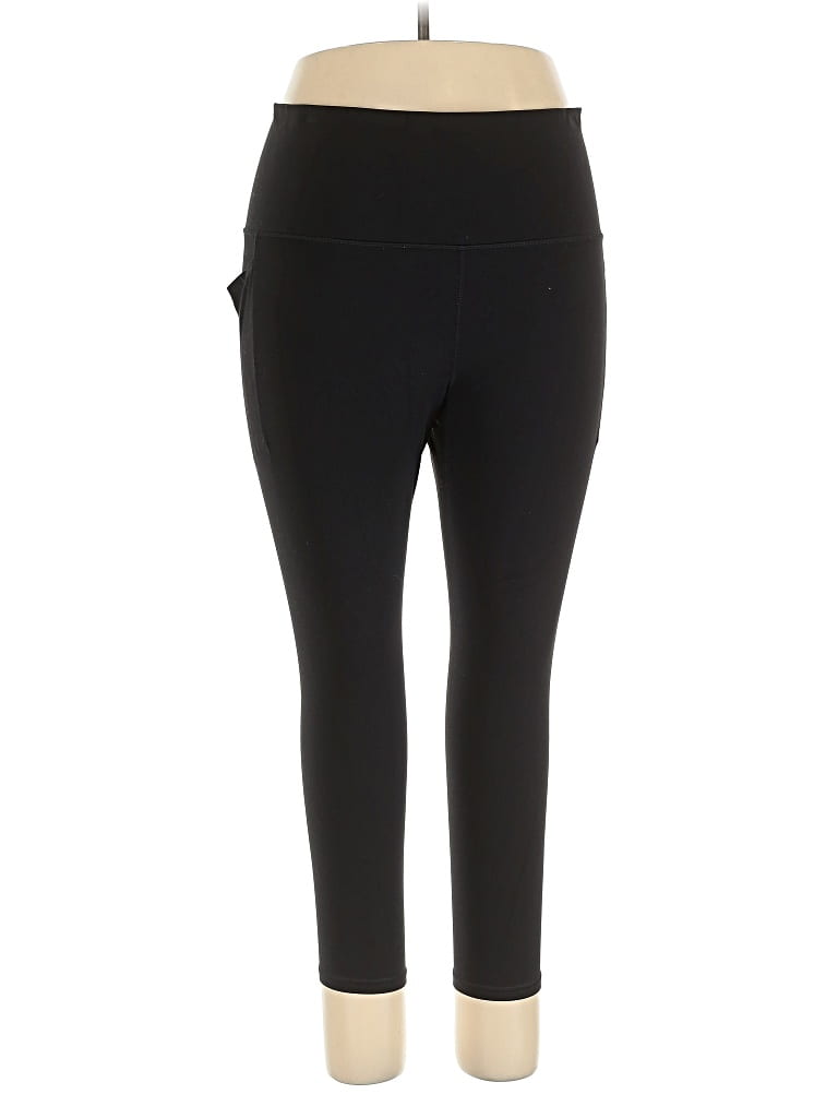 Pre-owned Athleta Active Pants In Black