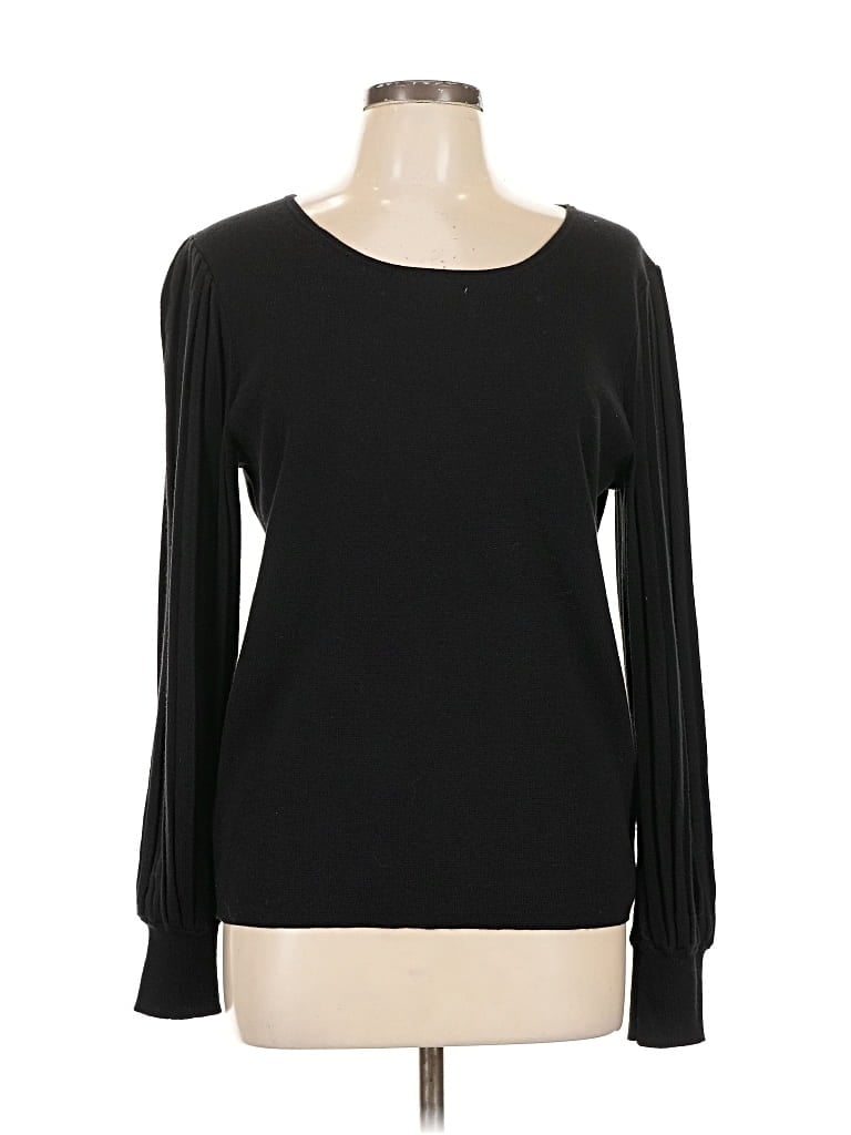 Ann Taylor Pullover Sweater In Black