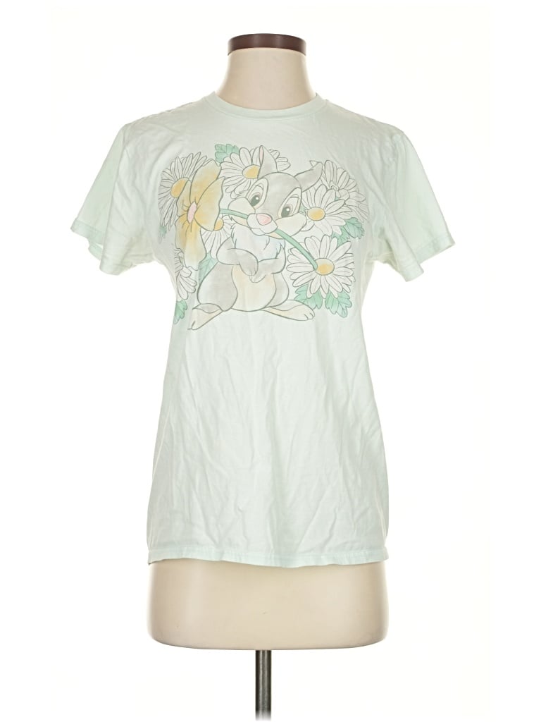 Pre-owned Disney Short Sleeve T-shirt In Green