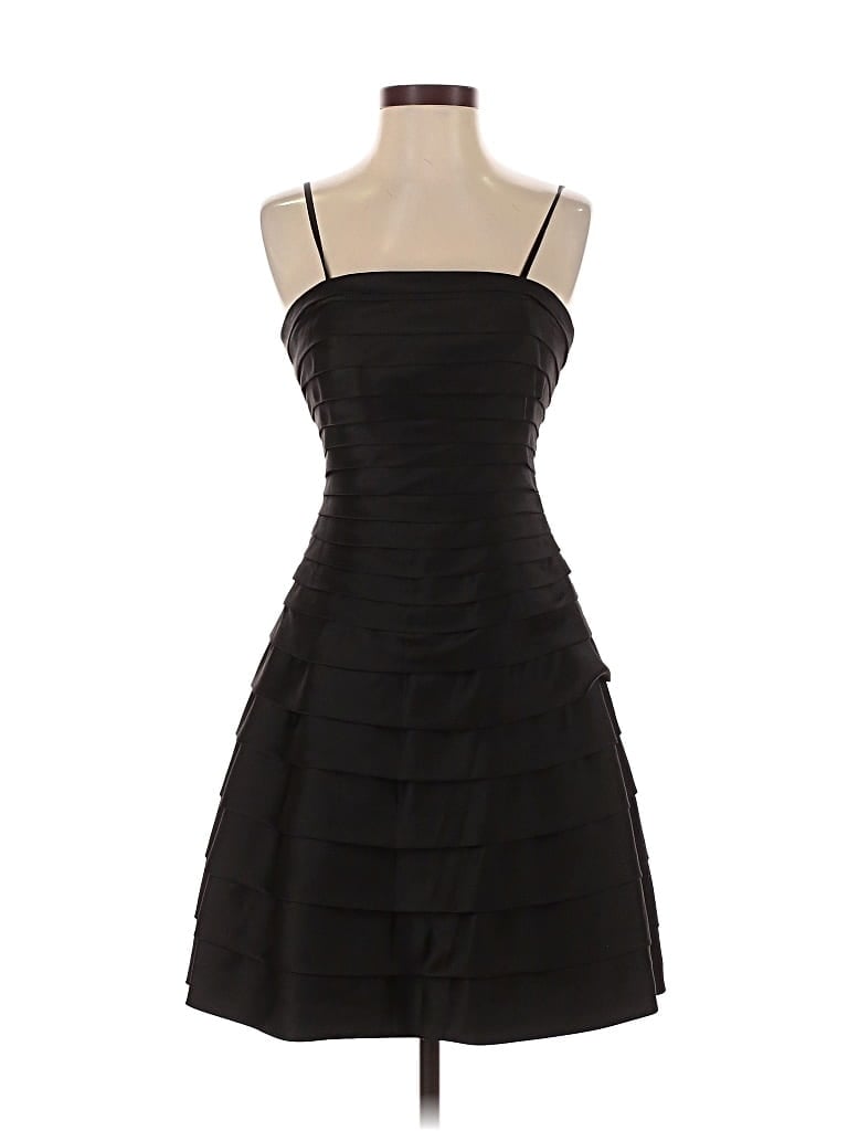Pre-owned Caché Cocktail Dress In Black