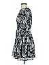 Lulus Paisley Blue Black Cocktail Dress Size S - photo 5
