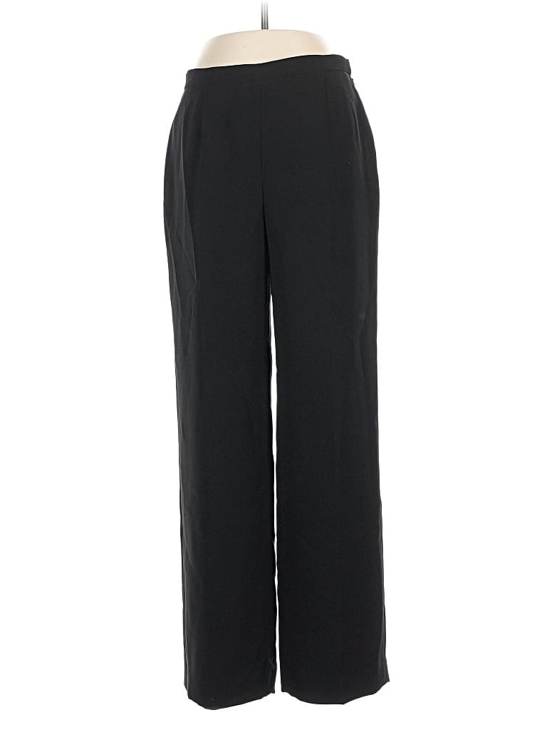 Pre-owned Le Suit Dress Pants In Black