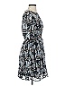 Lulus Paisley Blue Black Cocktail Dress Size S - photo 4