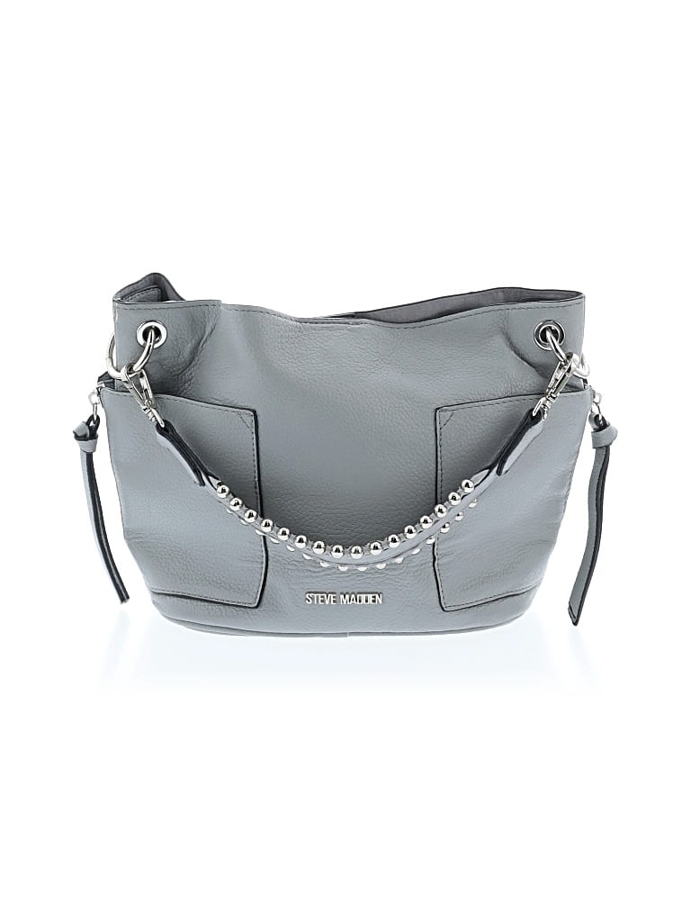 Pre-owned Steve Madden Shoulder Bag In Gray