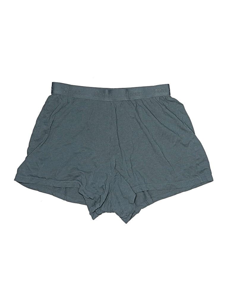 Pre-owned Hanes Athletic Shorts In Blue