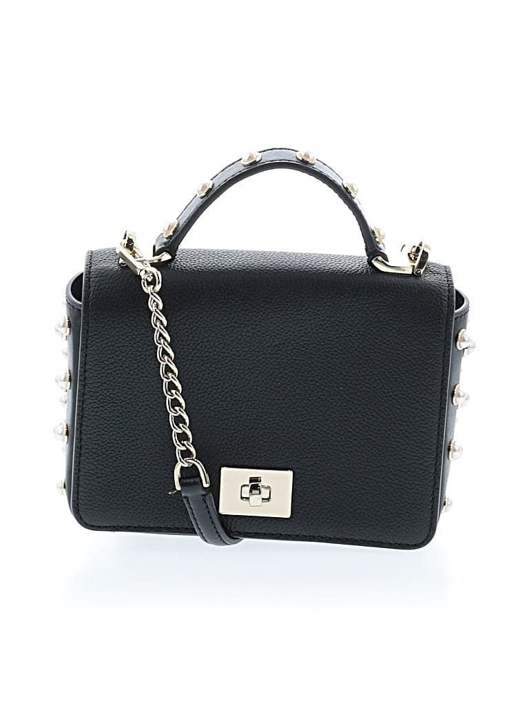 Pre-owned Kate Spade New York Leather Satchel In Black