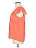 Meadow Rue 100% Polyester Orange Short Sleeve Blouse Size 10 - photo 5