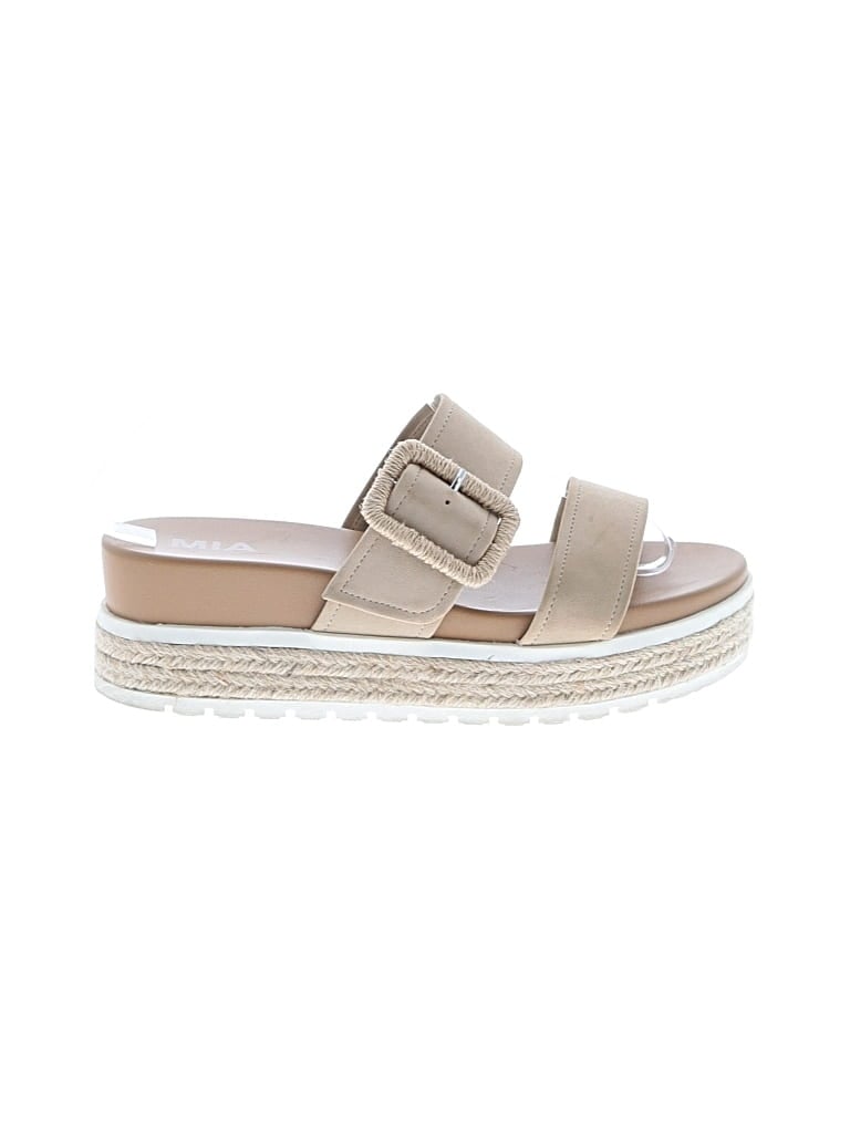 Pre-owned Mia Sandals In Brown
