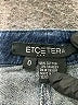 Etcetera Chevron-herringbone Blue Jeans Size 0 - photo 7