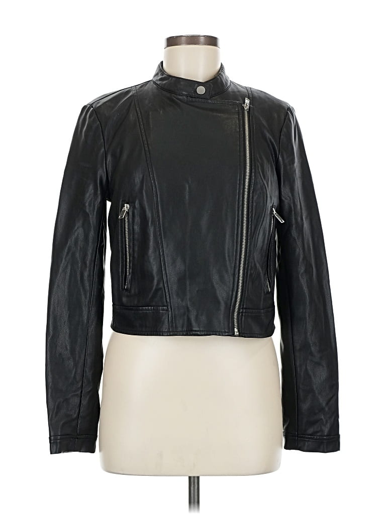 Pre-owned Bar Iii Jacket In Black