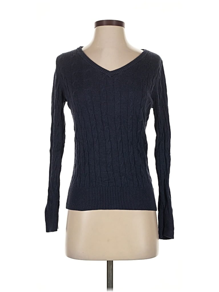 Pre-owned Merona Pullover Sweater In Blue