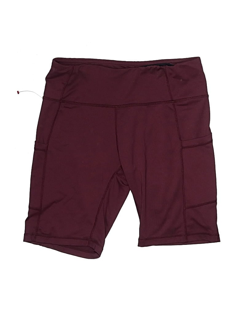 Pre-owned Baleaf Sports Athletic Shorts In Burgundy