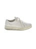 Ecco 100% Leather Ivory White Sneakers Size 7 - 7 1/2 - photo 1