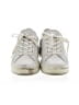 Ecco 100% Leather Ivory White Sneakers Size 7 - 7 1/2 - photo 2