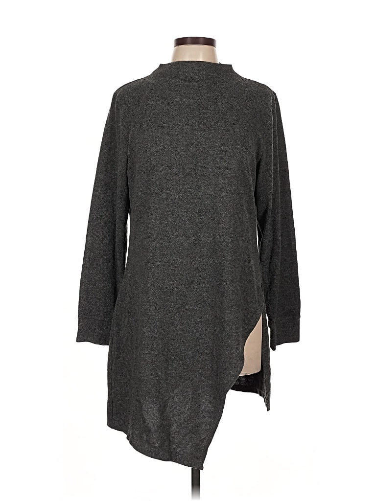 Pre-owned Vince Camuto Long Sleeve Turtleneck In Gray