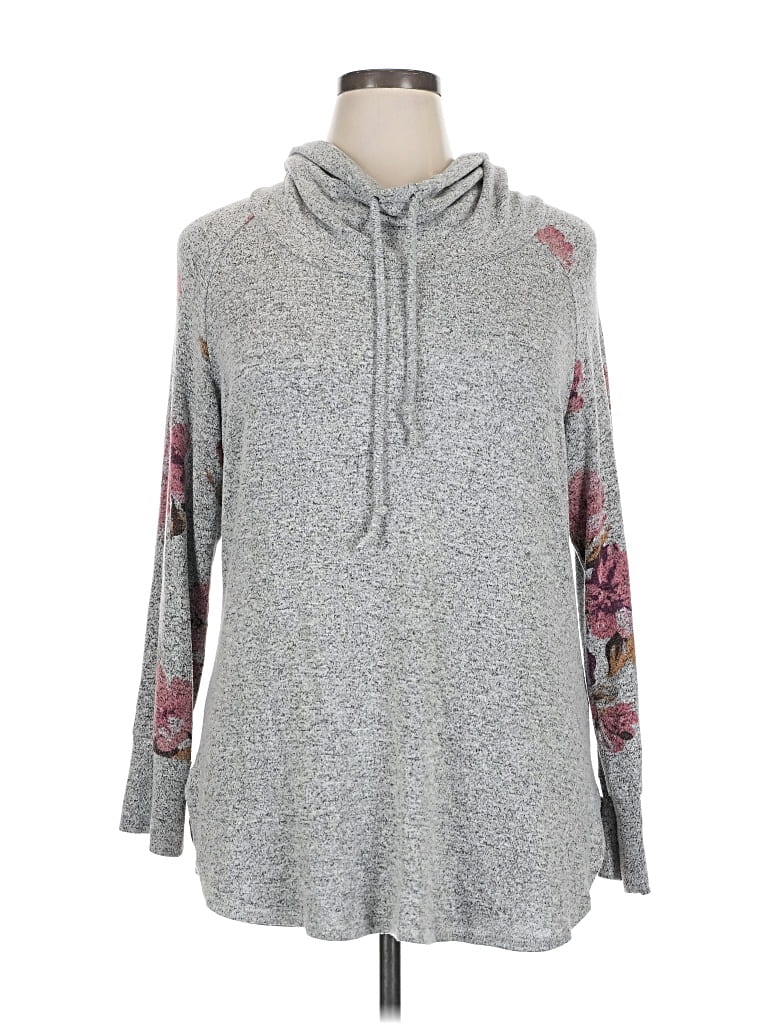 Pre-owned Mix By 41 Hawthorn Pullover Sweater In Gray