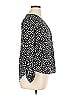 Assorted Brands 100% Polyester Polka Dots Black 3/4 Sleeve Blouse Size M - photo 4