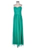 Dessy Collection 100% Polyester Teal Green Cocktail Dress Size 2 - photo 1