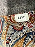Lini 100% Polyester Paisley Brown Red Casual Dress Size S - photo 7