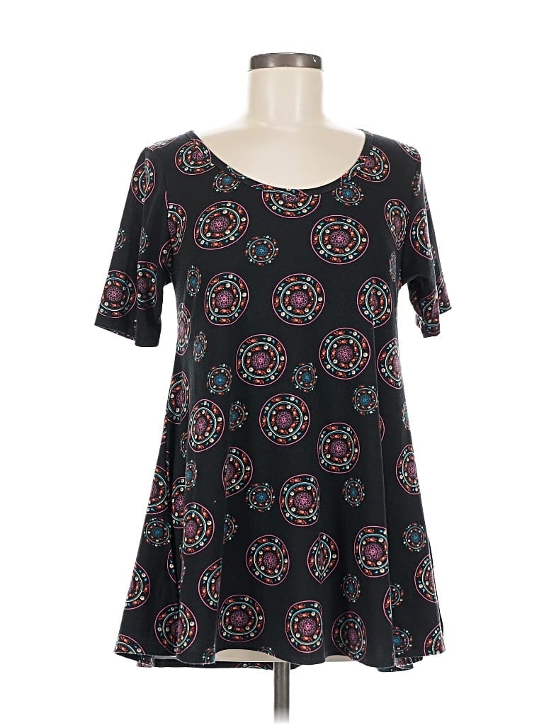 Pre-owned Lularoe Casual Dress In Black