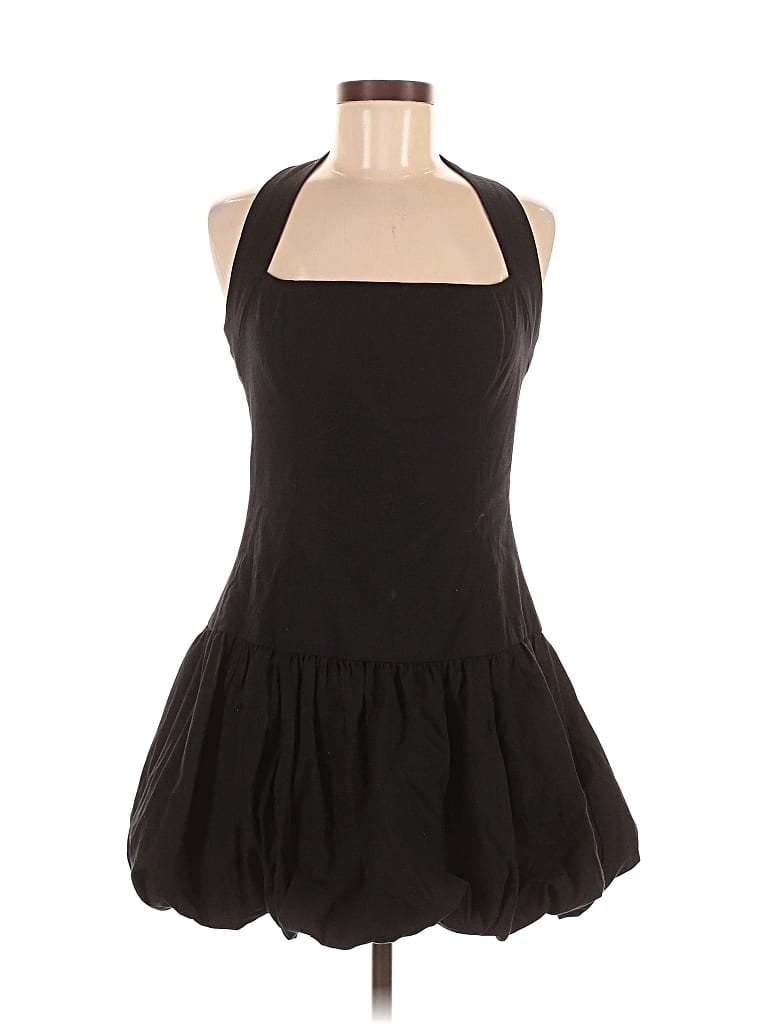 Pre-owned Reformation Cocktail Dress In Black