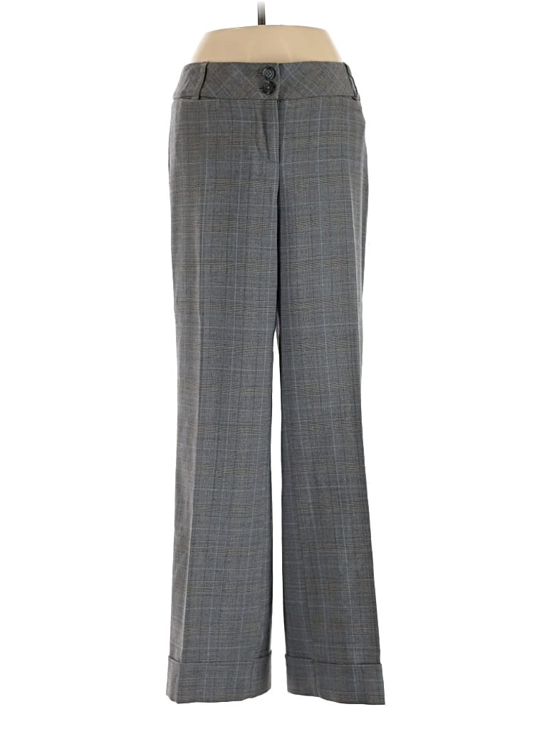 Pre-owned Ann Taylor Loft Wool Pants In Gray