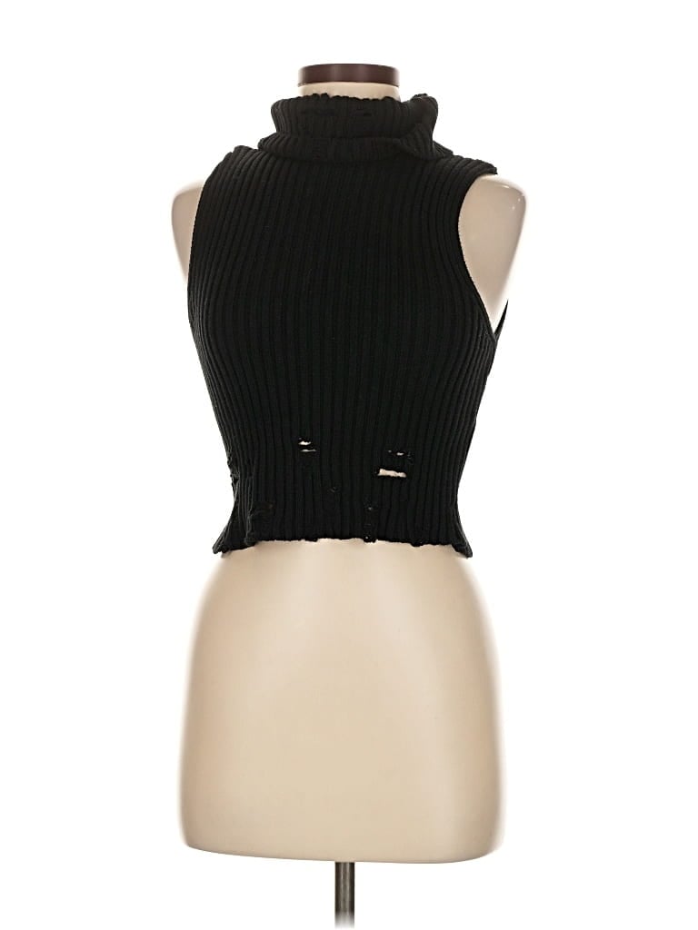 Pre-owned Urban Outfitters Sweater Vest In Black