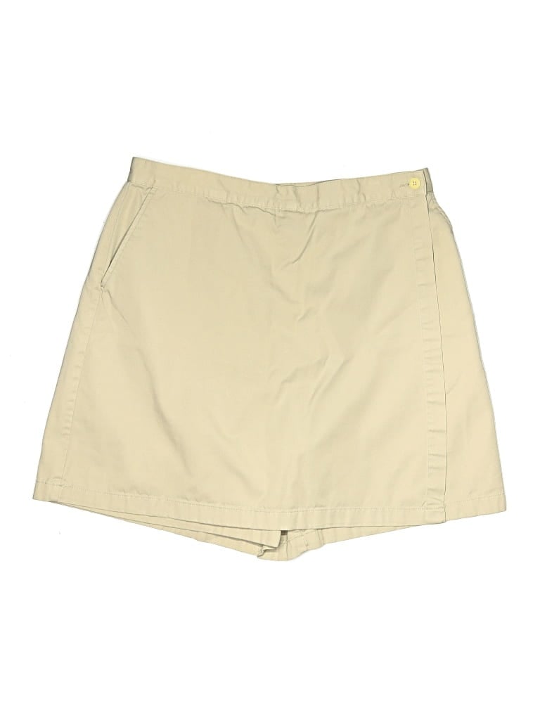 Pre-owned L.l.bean Skort In Brown