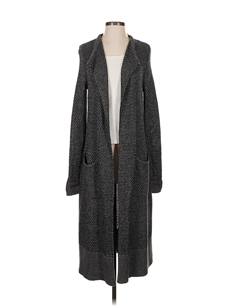 Pre-owned Cabi Cardigan Sweater In Gray