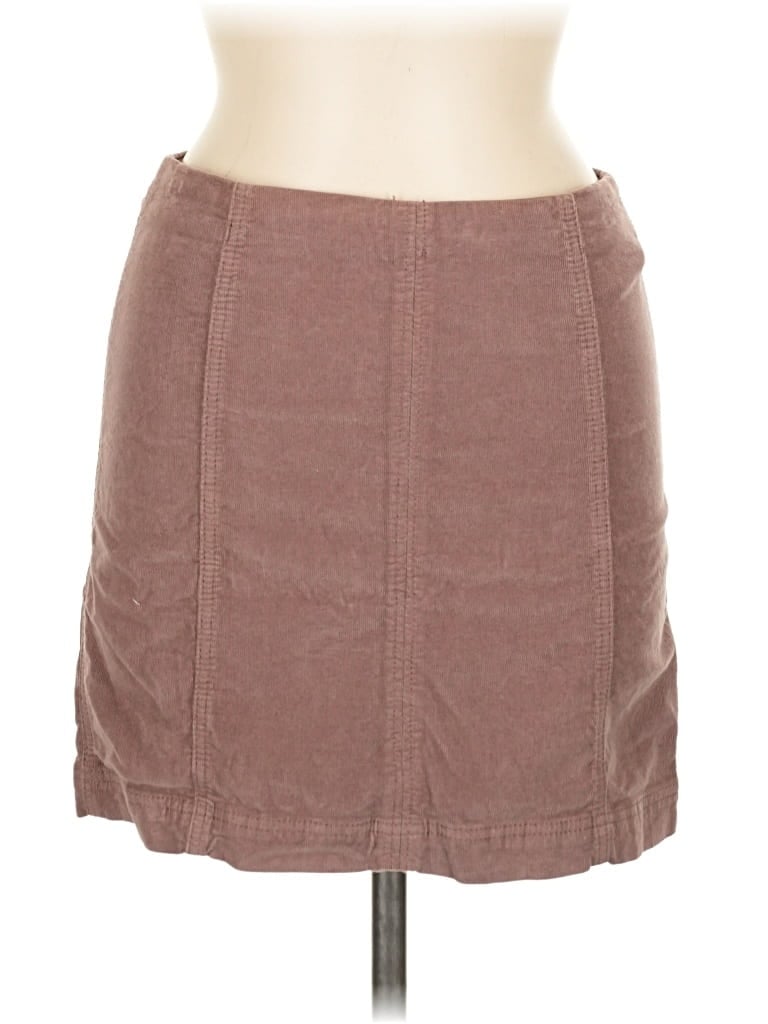 Pre-owned Free People Casual Skirt In Brown