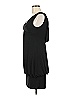 Eliza J Solid Black Cocktail Dress Size 6 - photo 5