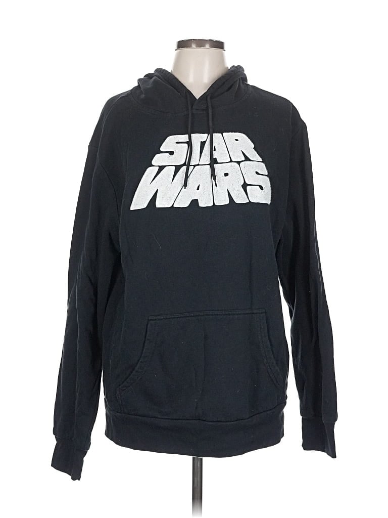 Pre-owned Star Wars Pullover Hoodie In Black