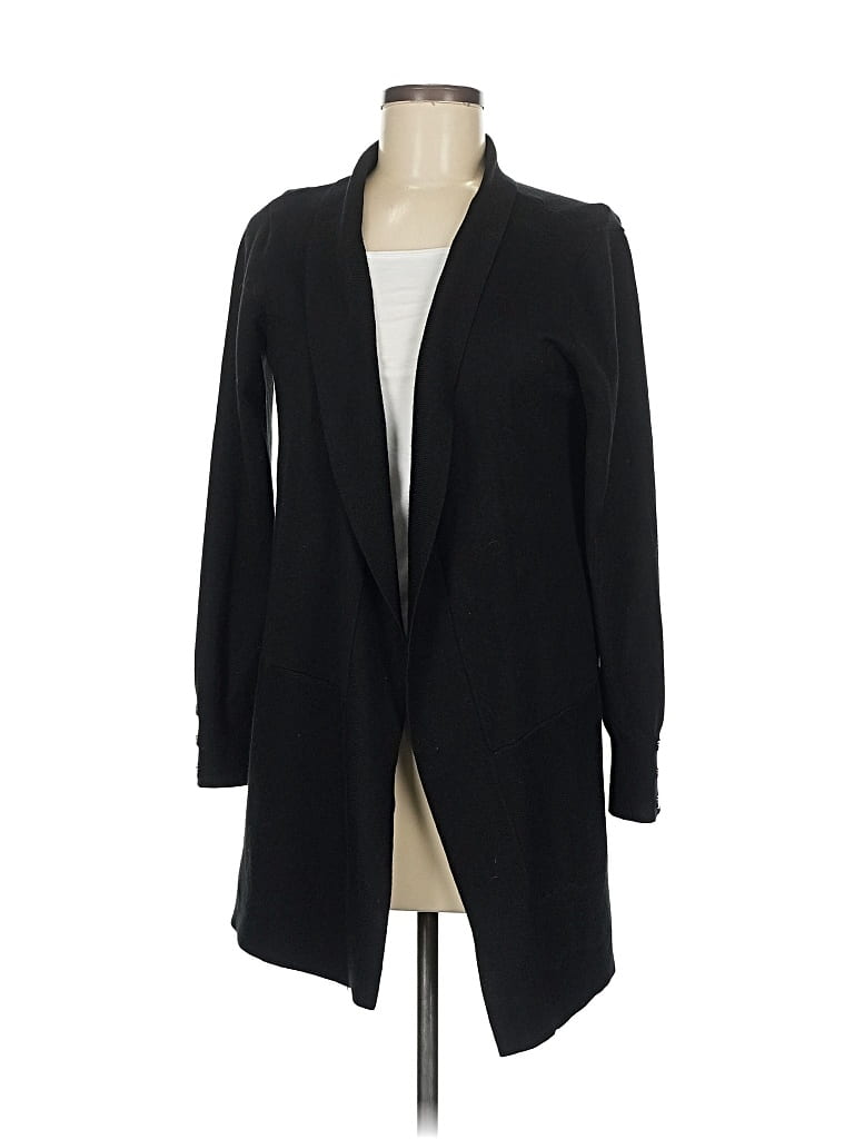 Pre-owned M Magaschoni Cardigan Sweater In Black