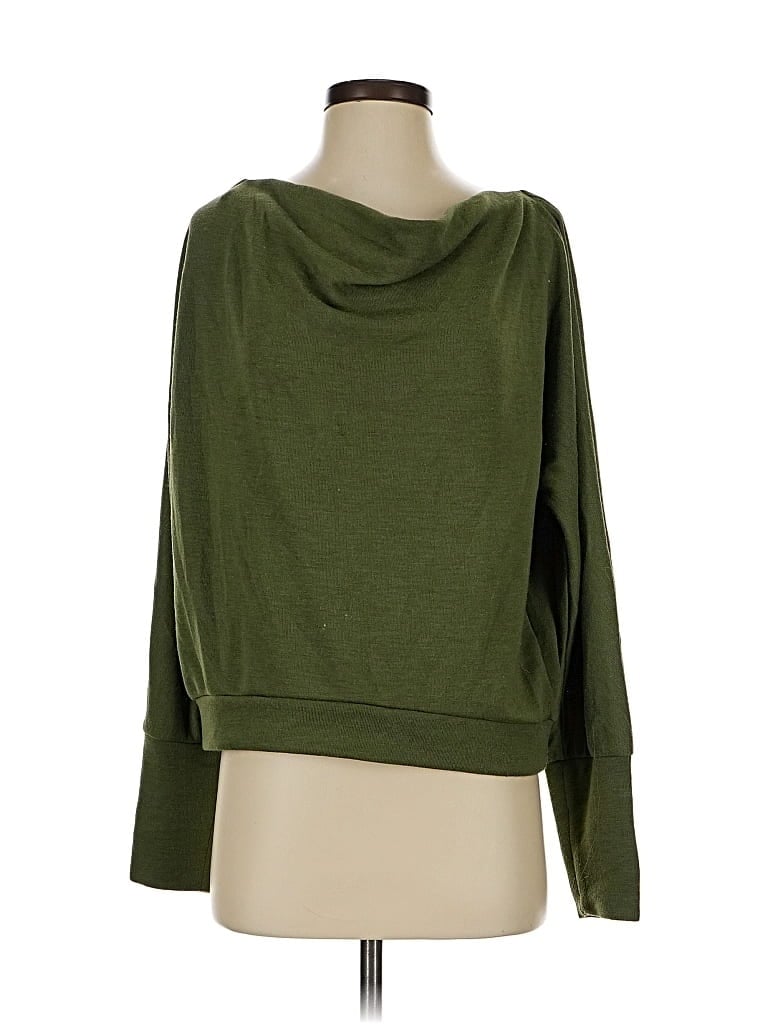 Pre-owned Banana Republic Factory Store Sweatshirt In Green